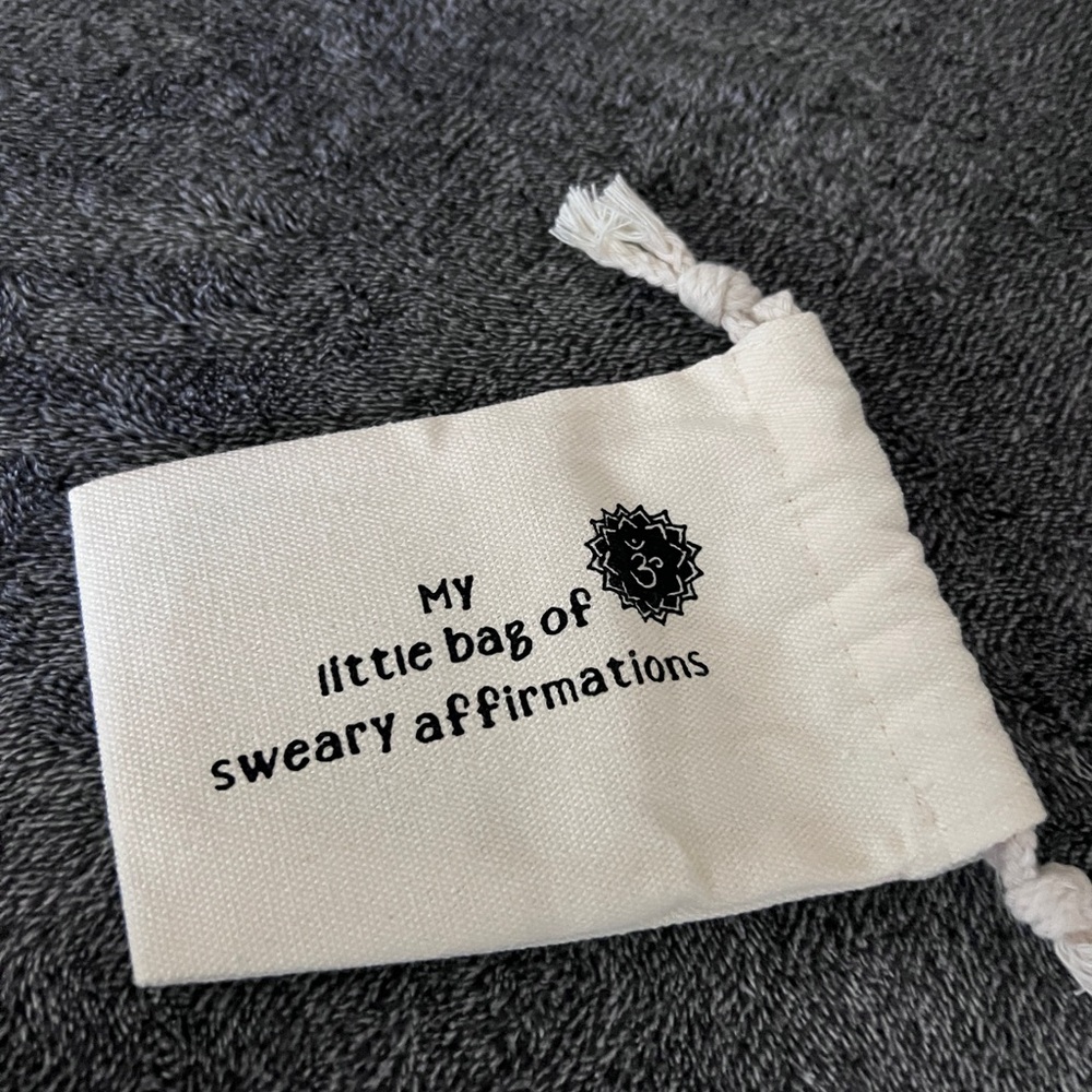 Motivational Swearing Affirmation Card Deck - Multicolor - Picture 3 of 4